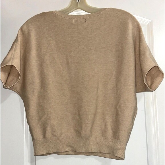 Quince Women’s Lightweight Cotton Cashmere Link Stitch Dolman Sweater size XS - Picture 6 of 9